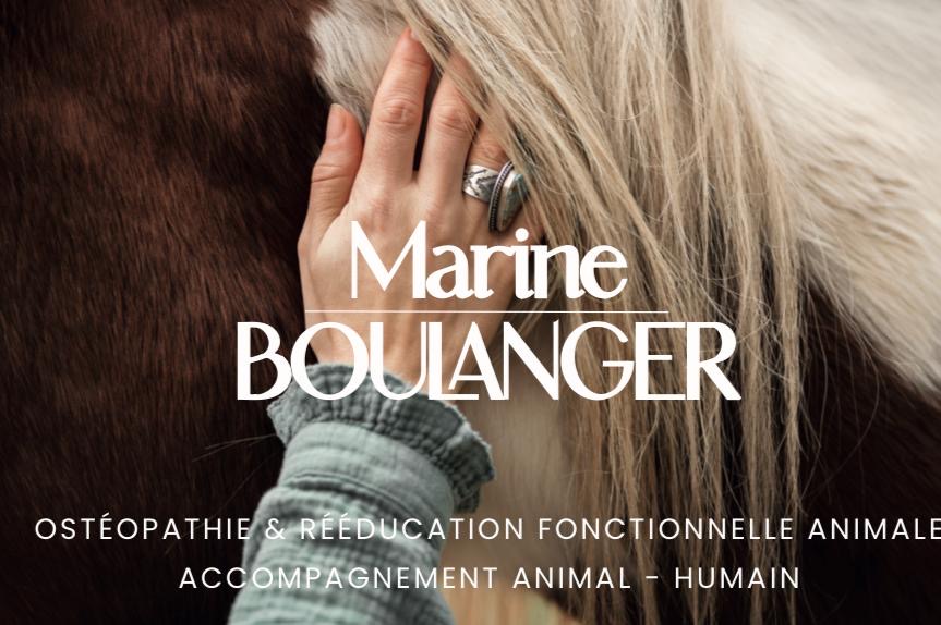 Marine Boulanger Ostéopathe animalier